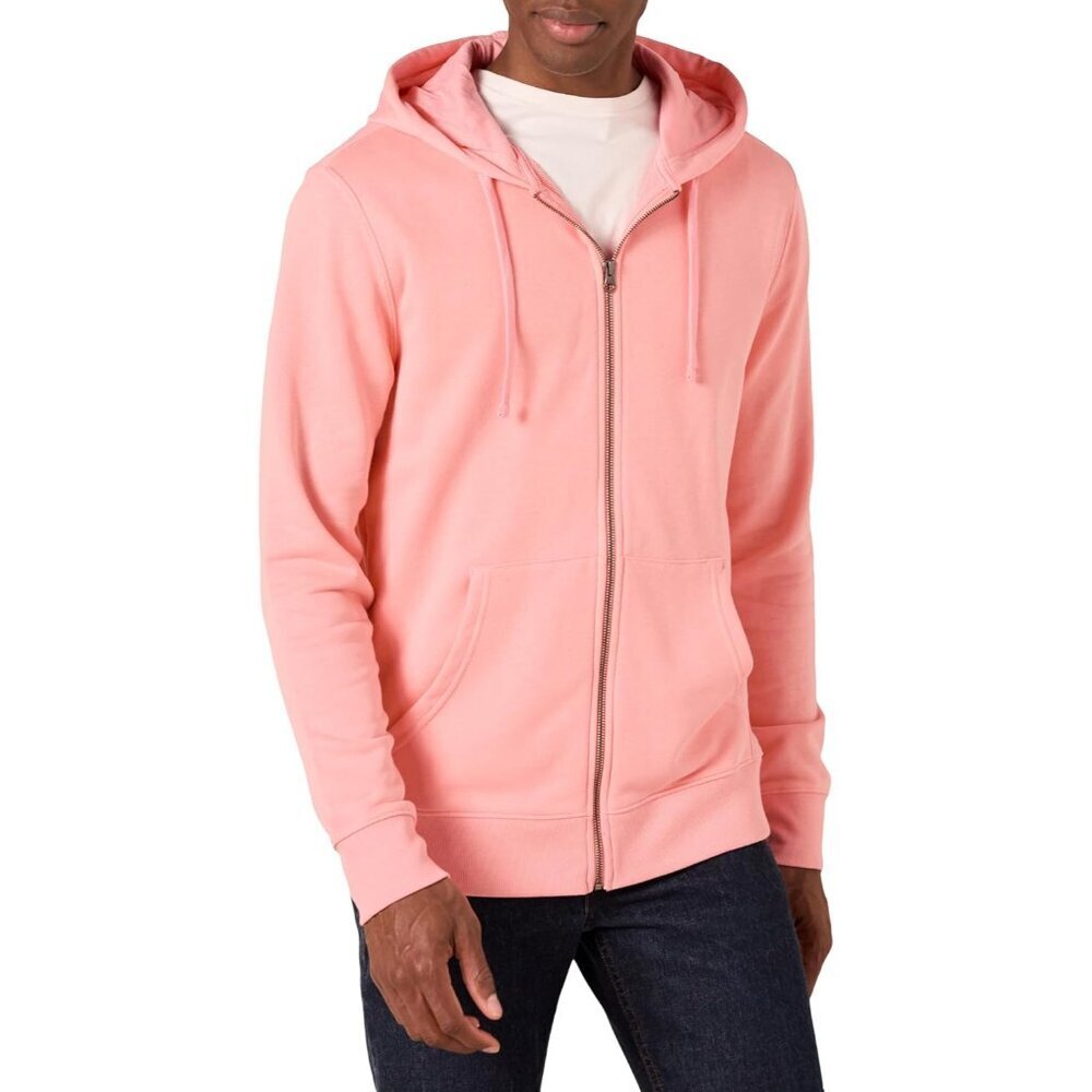 mens Lightweight French Terry Full-Zip Hoodie with Comfortable Fit